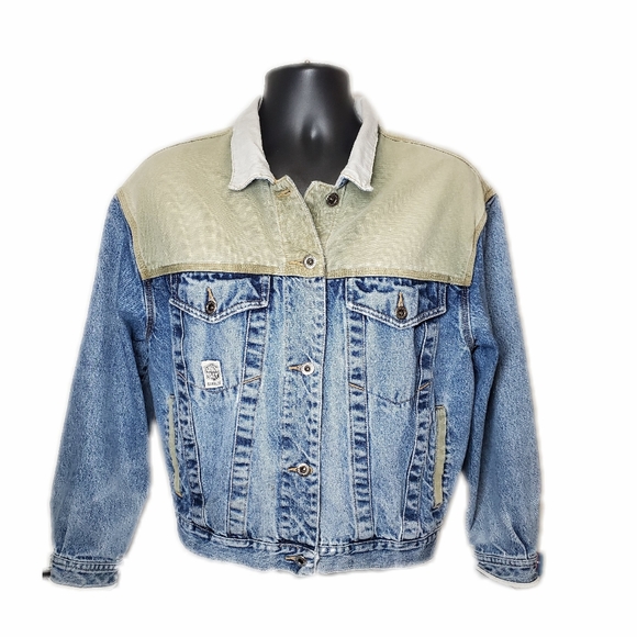 Super Cool Vintage Union Bay Men's Demin Jacket - Picture 1 of 6